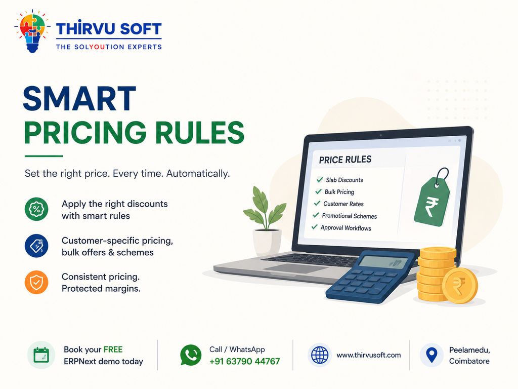 Smart Pricing Rules in ERPNext - Cover Image